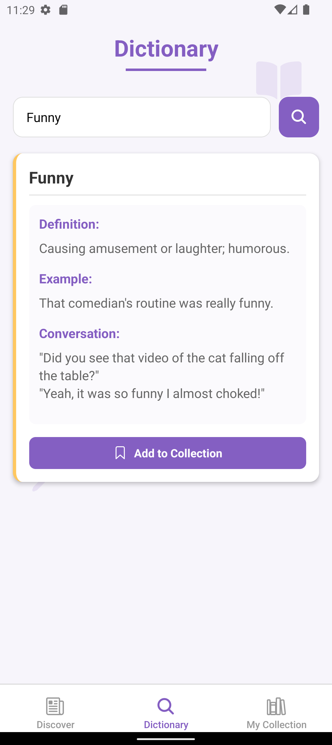 Wordly Word Detail